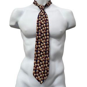 Silk Donald Duck Neck Tie